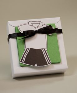 boite à dragées communion foot