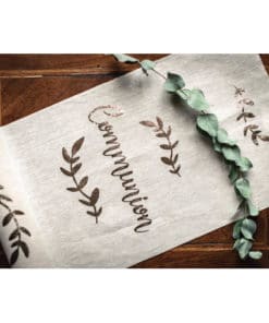chemin de table communion en lin