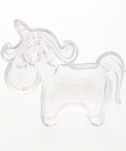 contenant dragees licorne en plexi