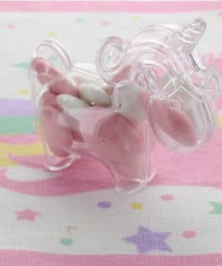 contenant dragees licorne en plexi