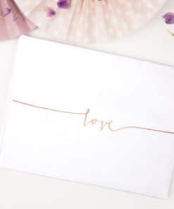 livre d'or rose gold