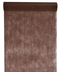 Chemin de table chocolat marron