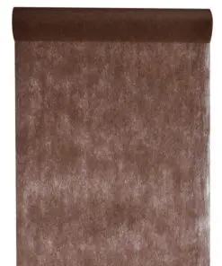 Chemin de table chocolat marron