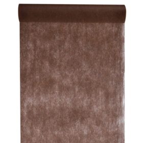 Chemin de table chocolat marron