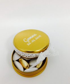 Boite a dragees communion or