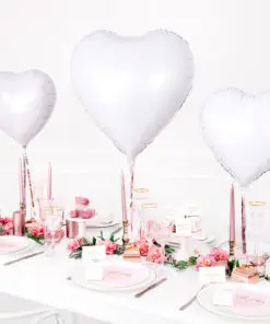 Bougie chandelier Rose gold déco mariage