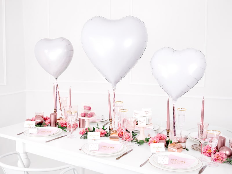 Bougie chandelier Rose gold déco mariage