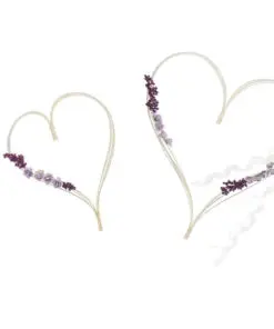 Decoration voiture violet