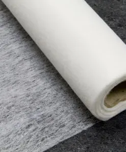 chemin de table blanc intisse