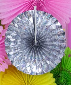 Alternative view of Rosaces à suspendre-Irisé- lot de 3