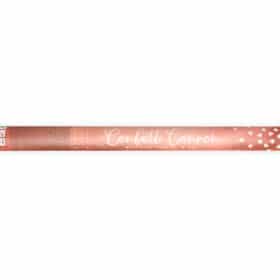 canon a confettis coeurs rose gold