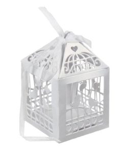 Boite a dragees cage a oiseau