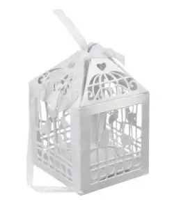 Boite a dragees cage a oiseau