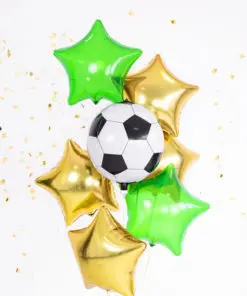 Ballon mylar forme ballon de foot