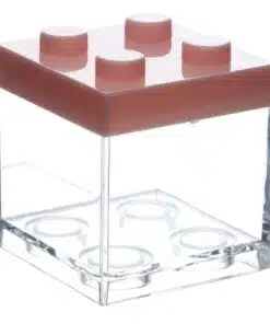 Boite a dragees lego rose