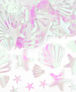 Confettis coquillage sirene