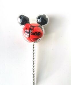 Contenant dragees mickey baguette