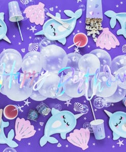 assiette licorne de mer narval