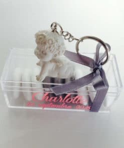 Boite a dragees rectangle plexi