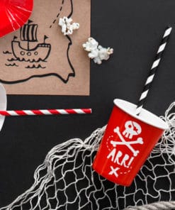 gobelet pirate rouge