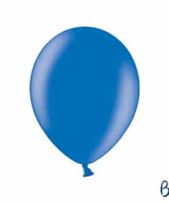 ballon bleu marine métallisé