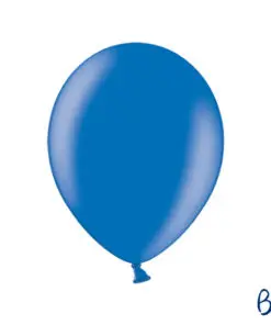 ballon bleu marine métallisé
