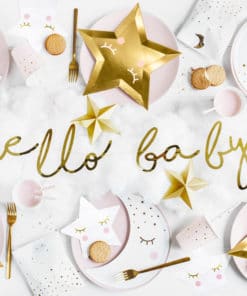 serviette forme étoile