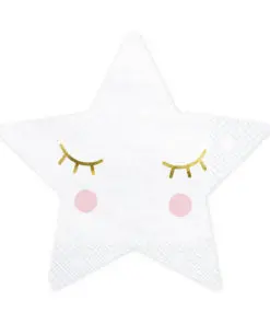 serviette forme étoile