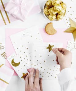 Sac a dragées étoiles