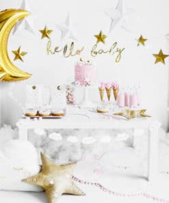 Ballon forme lune doré Or