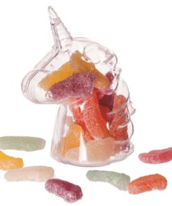 contenant dragees licorne plexi