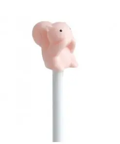 crayon ecureuil rose poudré dragees bapteme theme foret fille