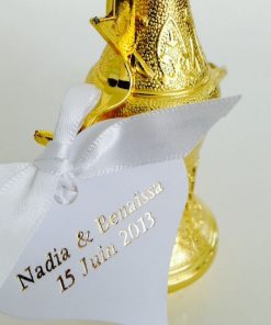 dragées théière or