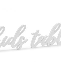 Deco table enfant mariage