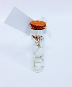 Mini éprouvette dragees en verre