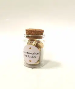 Pot a dragees en verre petit modèle