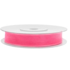 Ruban organza fuchia