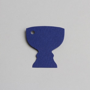 etiquette calice bleu roi