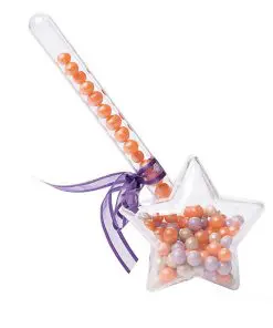 contenant dragées baguette magique fée