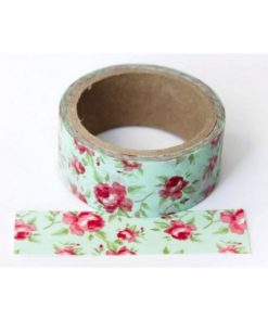ruban adhésif ment et fleur