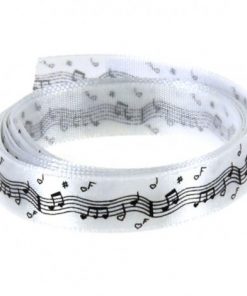 ruban satin musique