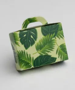 contenant à dragées tropicale -vvalise