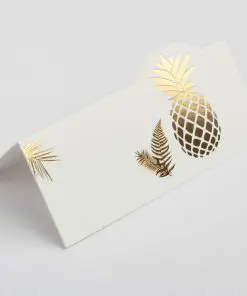 marque place ananas doré tropical exotique