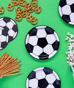 ballon foot vaisselle jetable