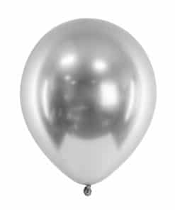 ballon chromé argent