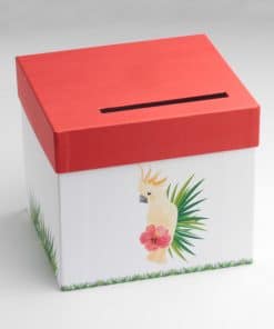 urne perruche tropical exotique