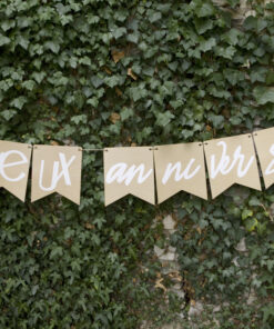 Alternative view of Guirlande "Joyeux Anniversaire" - Effet Kraft