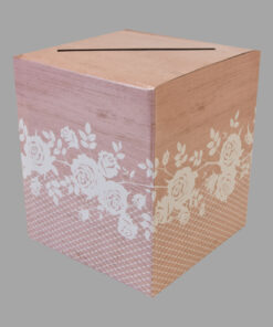 urne mariage bois de rose