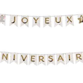 guirlande joyeux anniversaire éléphant