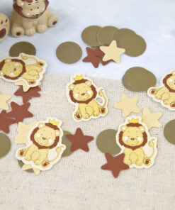 confettis de table lion